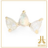 Marquise Or 14K Strass