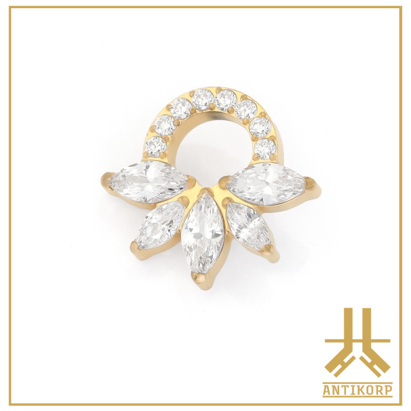 Embout Titane F136 Goutte interne