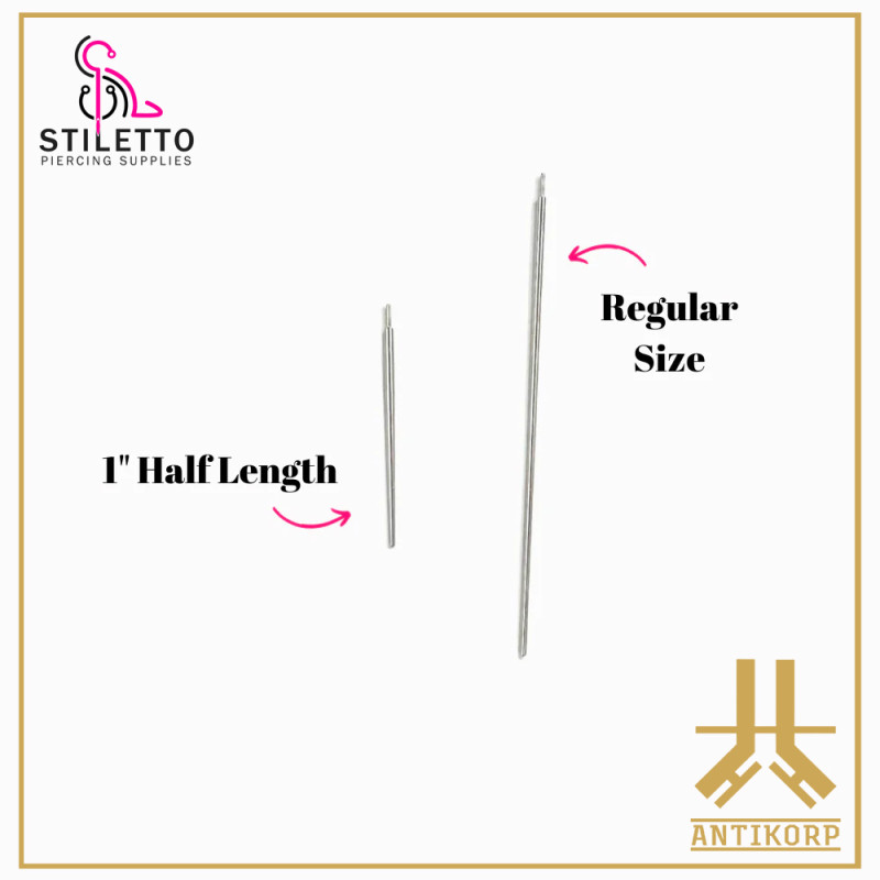Aiguilles Piercing Stériles STILUS Triple Biseau