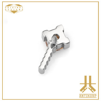 Embout Titane F136 Psike n01 Opale