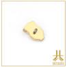 Triple Cabochon Titane Opale Strass