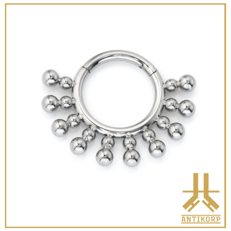 Anneau Clicker Barbelé