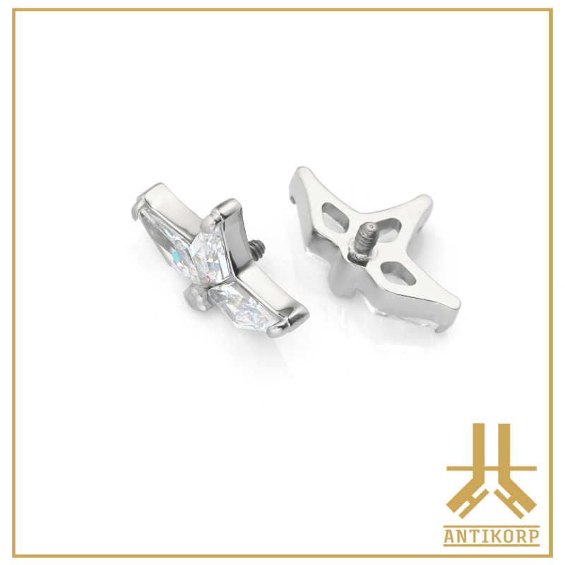 Embout Titane F136 Goutte interne