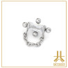 Embout Titane F136 Beaded Rectangle Chain