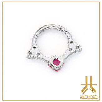 Anneau Clicker Titane F136 Hestia V1