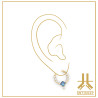 Anneau Clicker Titane F136 PVD Gold Hestia V2