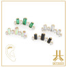 Embout Titane F136 PVD Gold Diadème Kukei