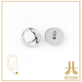 Embout Titane F136 Facettes Disque