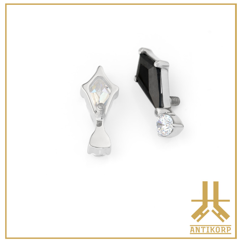 Embout Titane F136 Diamonds Cut Crown V8