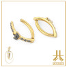 Nombril Titane Interne Strass