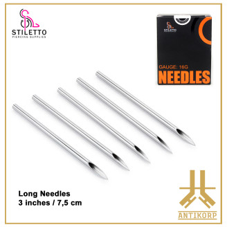 Aiguilles Piercing Stériles STILUS Triple Biseau