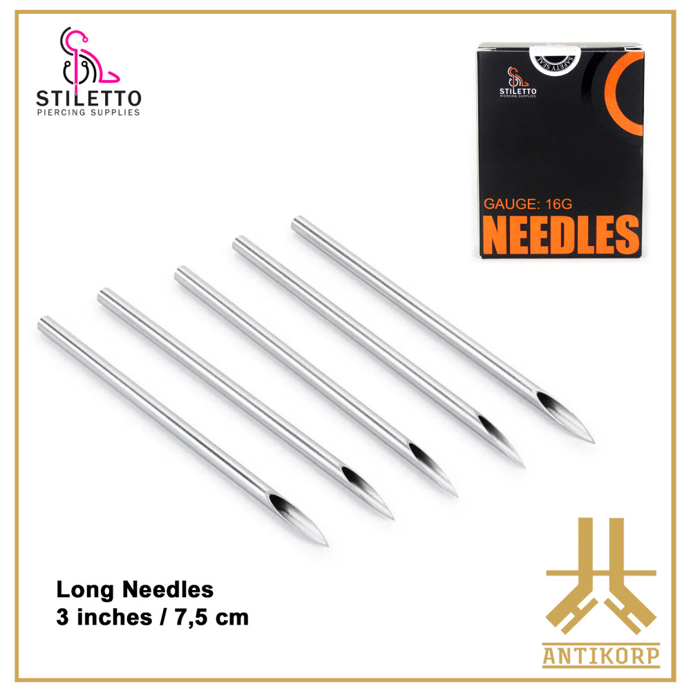 Regular Needle Stiletto Sterile Needles Regular Long Needle