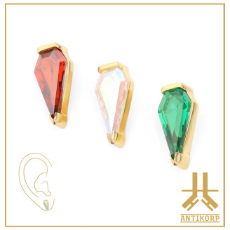 Anneau Clicker Or 14K 1.2mm