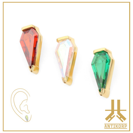 Anneau Clicker Or 14K 1.2mm