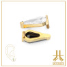 Anneau Clicker Or 14K 1.2mm
