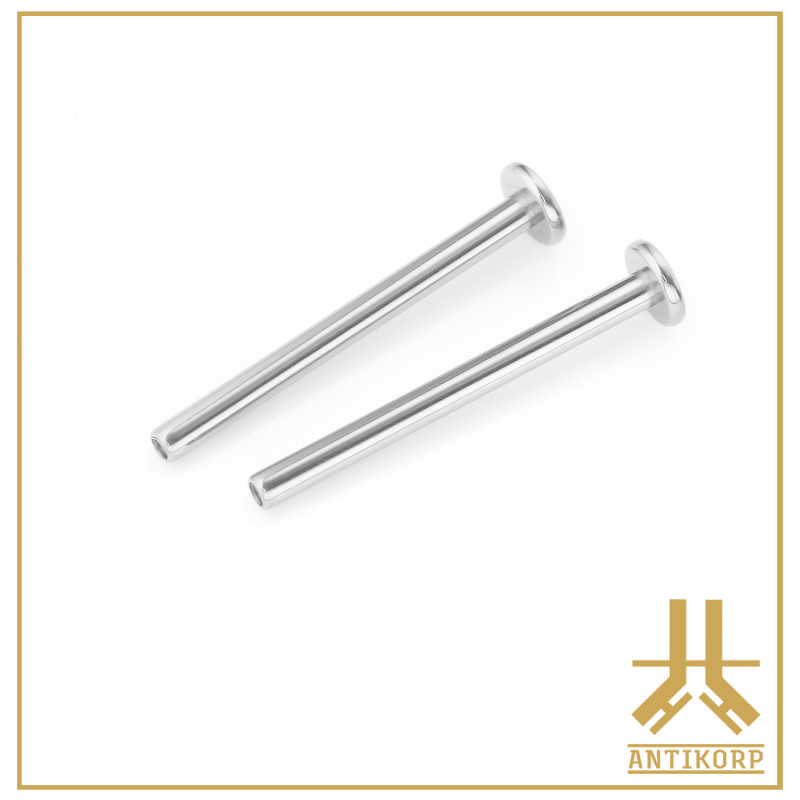 Labret Barre Vissage Interne Titane