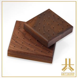 Présentoir Bois Rectangle 24 tiges internes