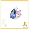 Pétale Trinity Titane F136 interne Swarovski