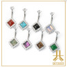 Nombril Titane Interne Strass