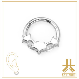 Anneau Clicker Barbelé