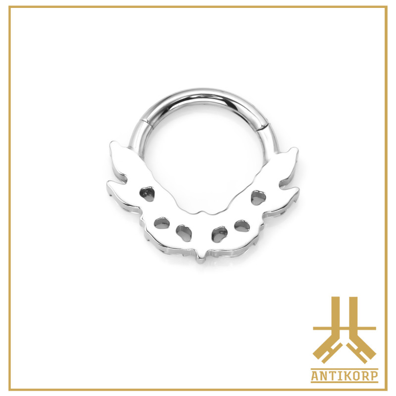F136 Flight V3 Titanium Clicker Ring
