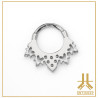 F136 Indi V1 Anillo clicker de titanio