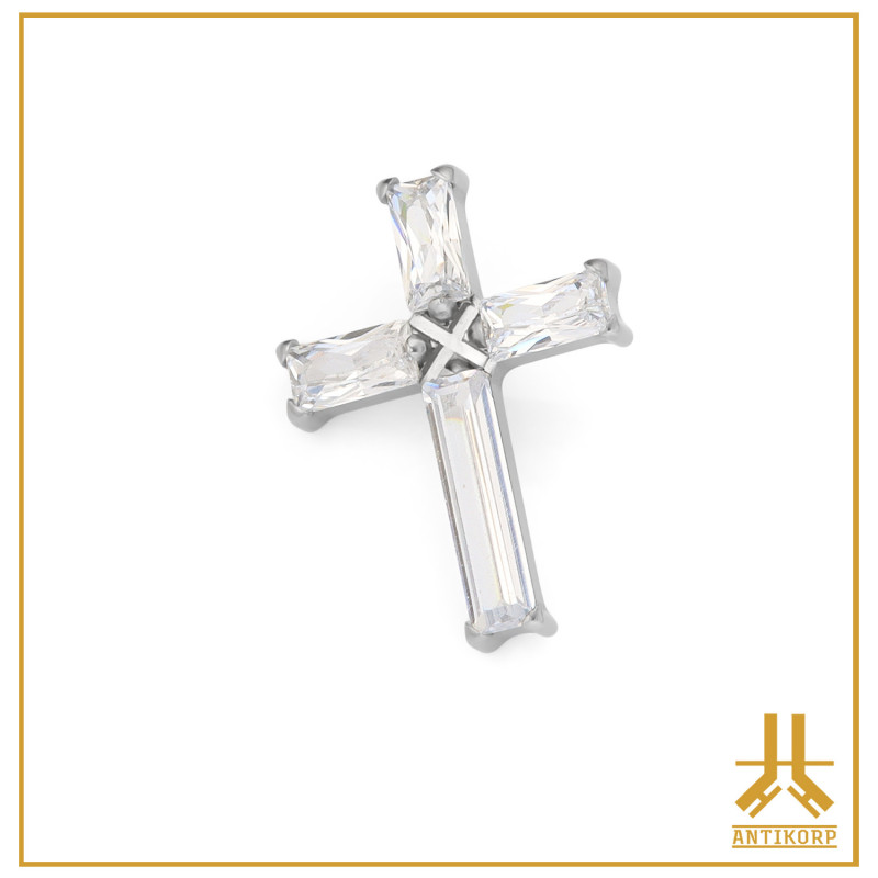 Embout Titane F136 Croix V3