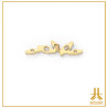 Tapa de titanio F136 PVD Oro Epi V6