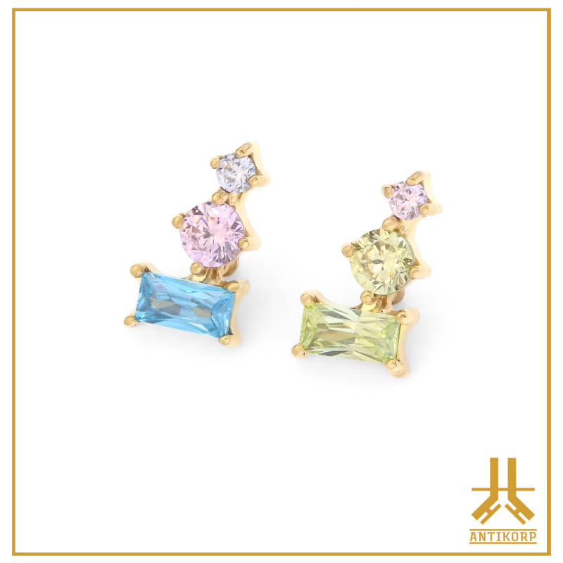 Embout Titane F136 PVD Gold Nayade V12