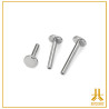 Labret Titanio todos los tamaños Interno (Estándar 0.9/1.2mm)