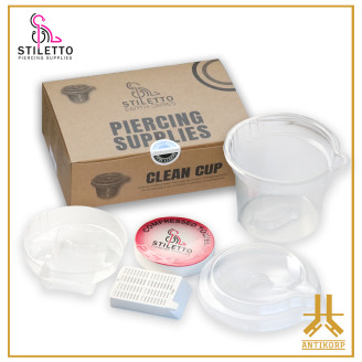 Confezione di tazze Stiletto Clean