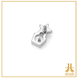 Titanium End F136 Jeweled Star V2