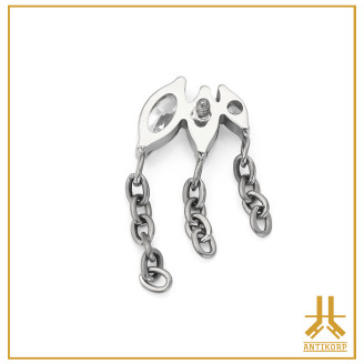 Titanium End F136 Layered Marquises Chains