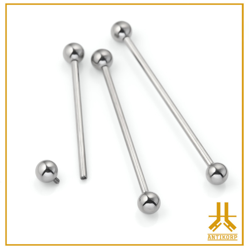 Barbell Indus Titanio F136 Atornillado interior
