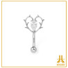 Microbanana Titanio F136 Clusty HeartDeco