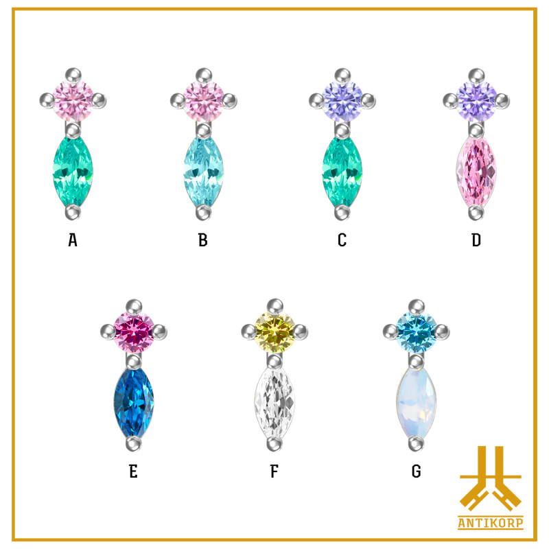 Embout Titane F136 Nayade V15