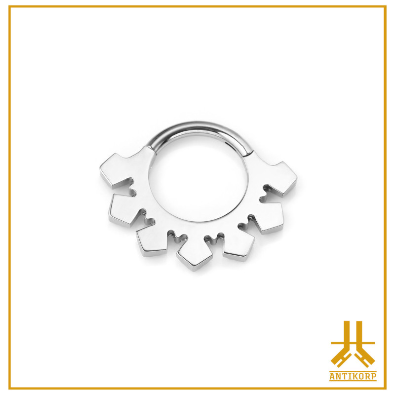 Clicker Ring Titanium F136 Radianza V4