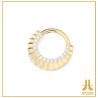 Clicker Ring Titanium F136 PVD Gold Citedor