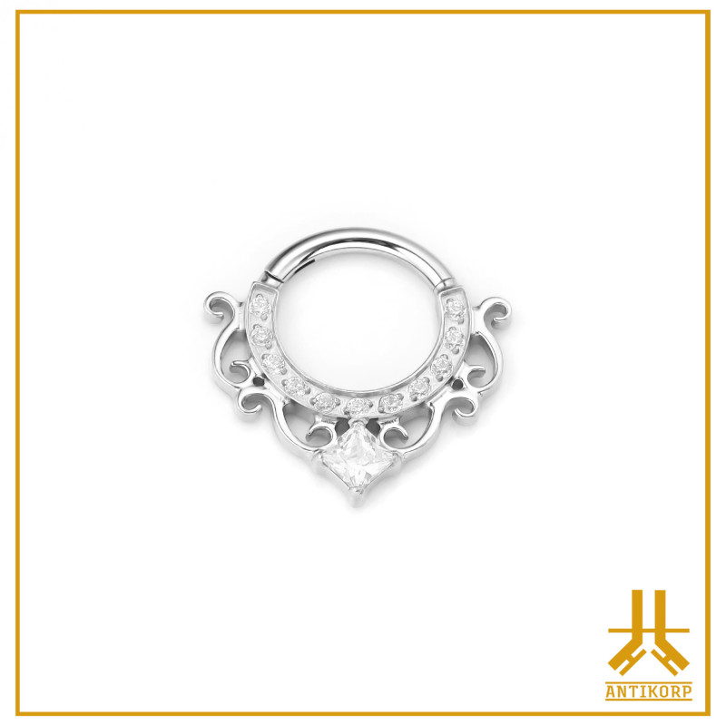 Anneau Clicker Titane F136 Indi V3