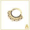 Clicker Ring Titanium F136 PVD Gold Indi V4