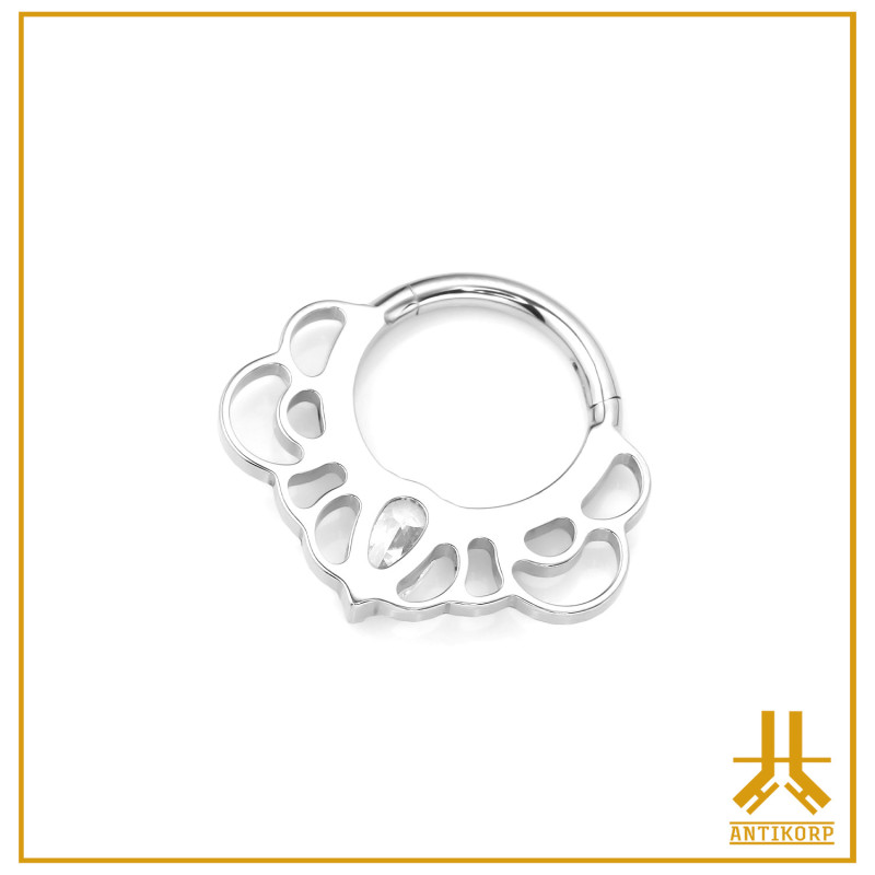 Clicker Ring Titanium F136 Indi V5