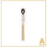 Titanium End F136 PVD Gold Pearly Chainy