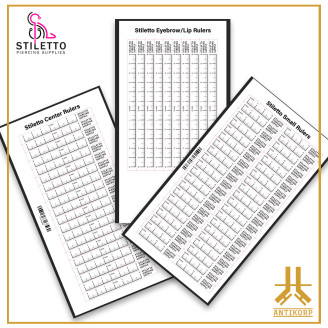 Stiletto Precision Rulers Stickers