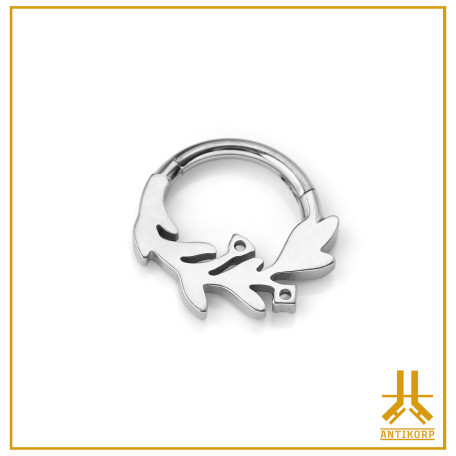 Clicker Ring Titanium F136 Fulla V3