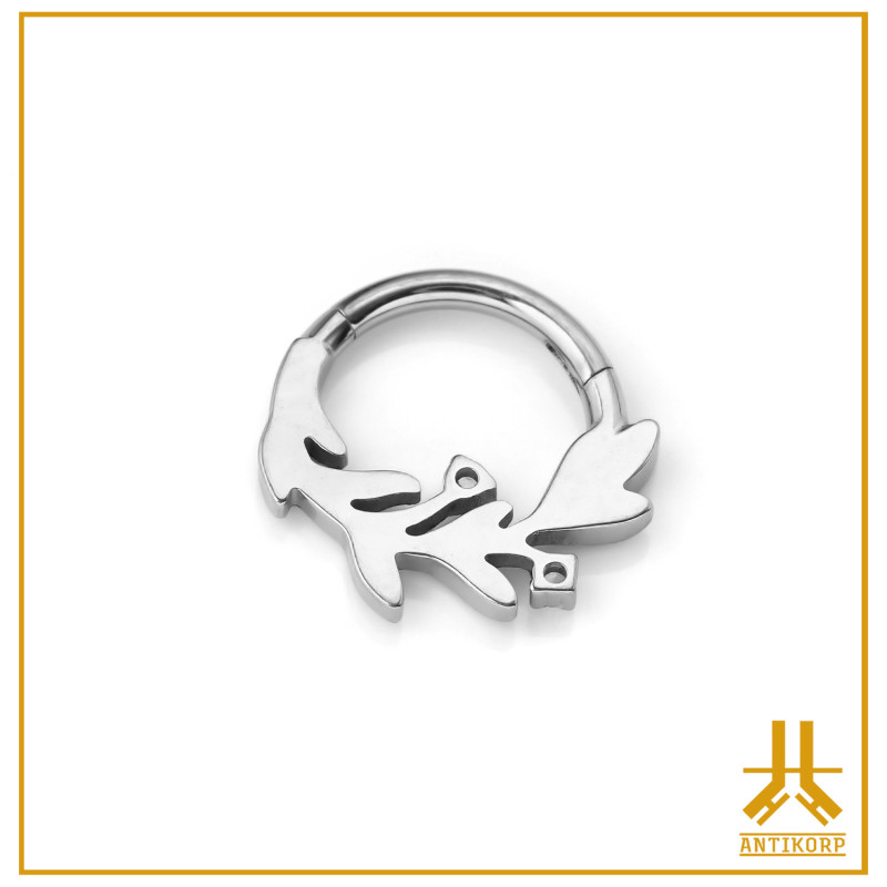 Clicker Ring Titanium F136 Fulla V3