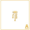 Titanium End F136 PVD Gold Rivet Cut Chains
