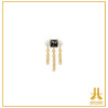 Titanium End F136 PVD Gold Rivet Cut Chains