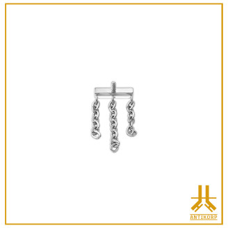 Titanium End F136 Strass Baguette Chains V2