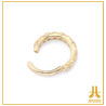 Anello a scatto in oro 14k PlotCrown Strass
