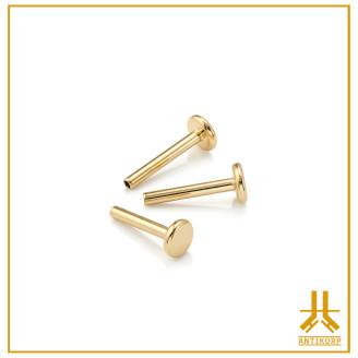 Labret Titanium PVD Gold Internal (per la gamma Gold da 0,8 mm)